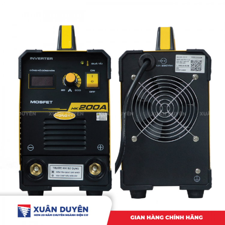 Máy hàn que điện tử Hồng Ký HK 200A