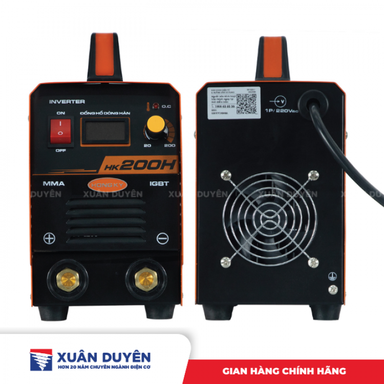 Máy hàn que điện tử Hồng Ký HK 200H