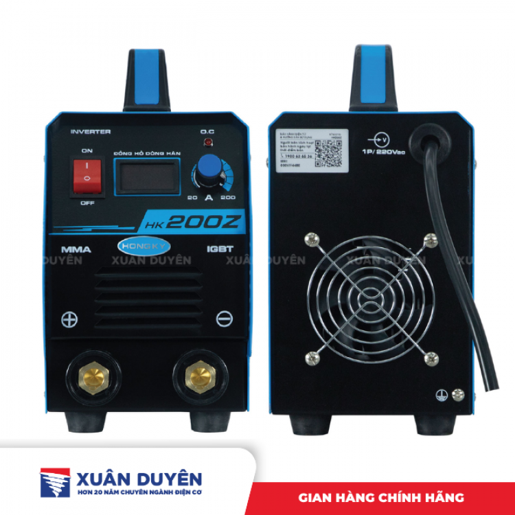 Máy hàn que điện tử Hồng Ký HK 200Z