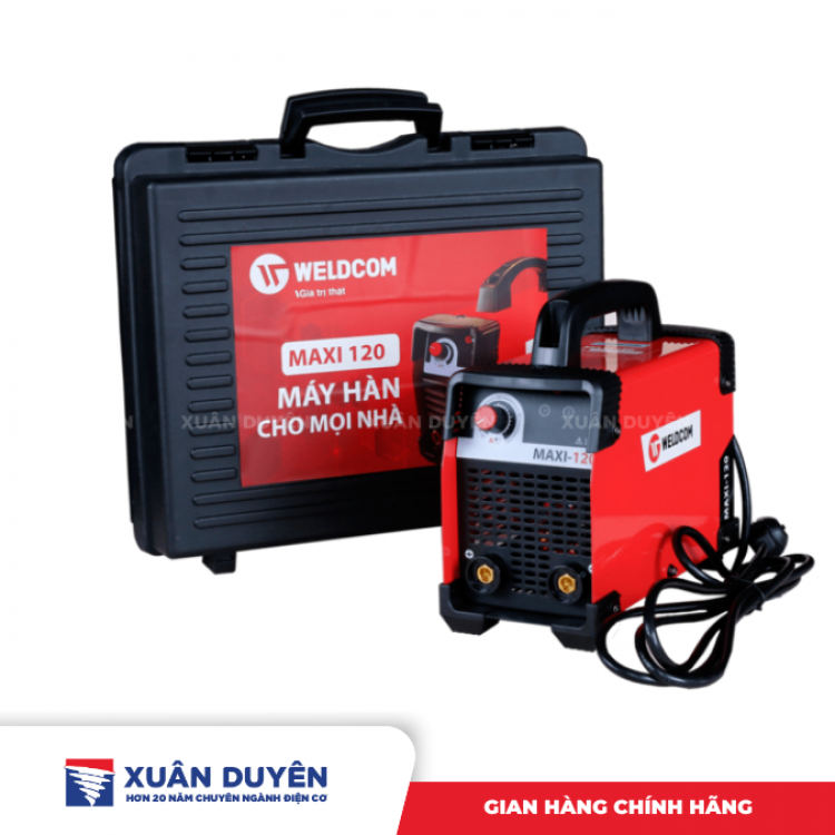 Máy hàn que điện tử Weldcom Maxi 120