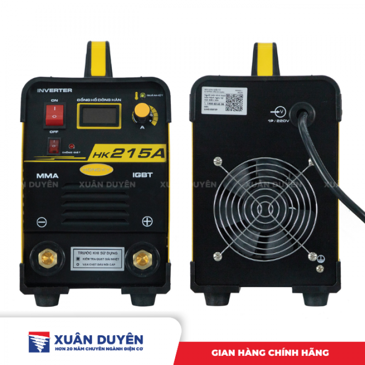 Máy hàn que điện tử Hồng Ký HK215A