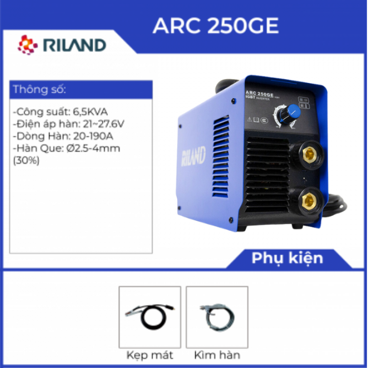 Máy hàn que Riland ARC 250GE