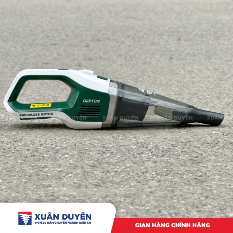 Máy hút bụi dùng pin 21V Dekton M21-HB01 (Chưa kèm pin sạc)
