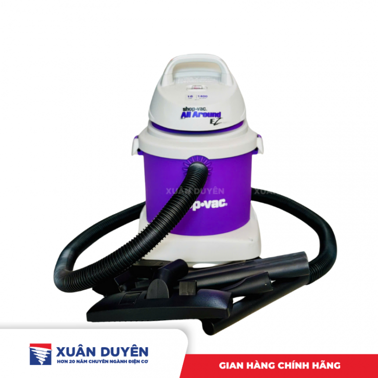 Máy hút bụi khô/ ướt thổi SHOP-VAC (16L, 1400W) 