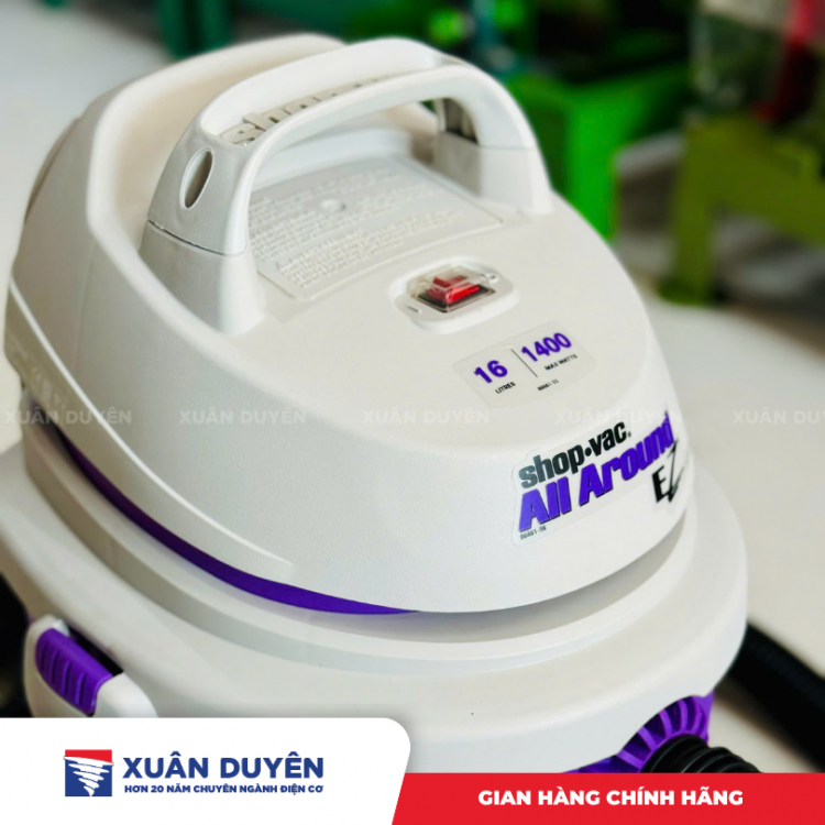 Máy hút bụi khô/ ướt thổi SHOP-VAC (16L, 1400W) 