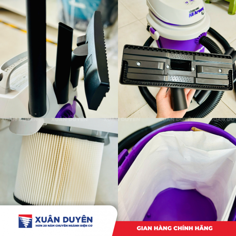 Máy hút bụi khô/ ướt thổi SHOP-VAC (16L, 1400W) 