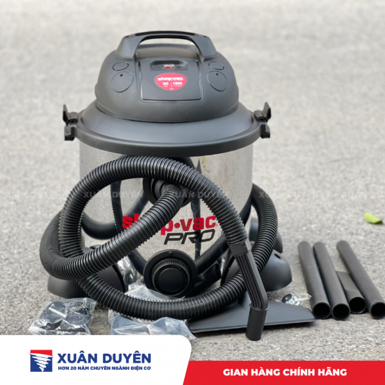 Máy hút bụi khô/ ướt thổi SHOP-VAC PRO (20L/ 30L)