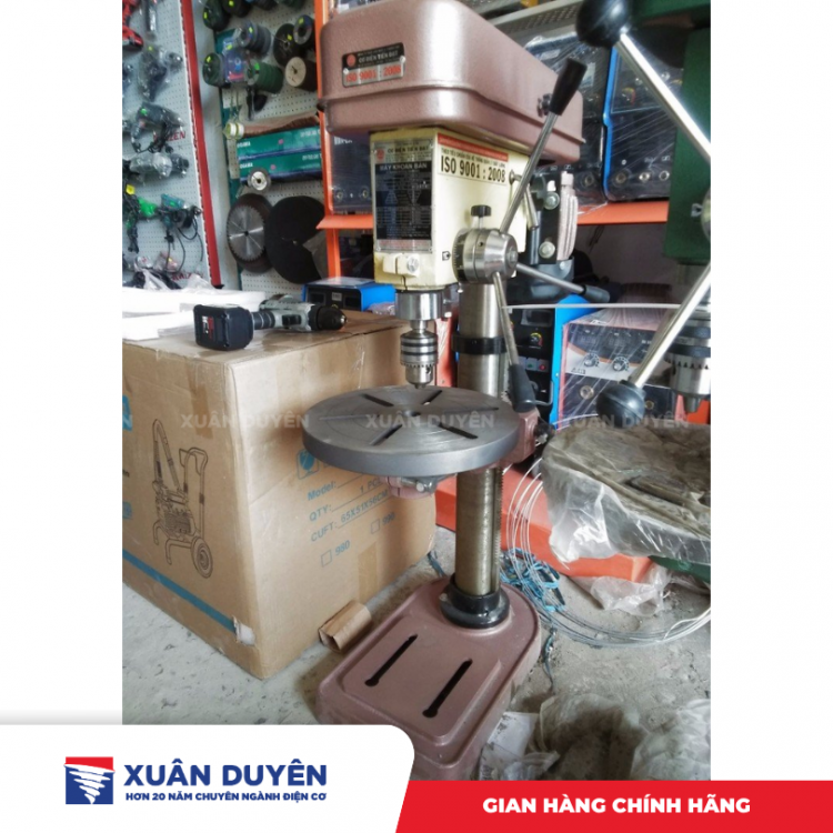 Máy khoan bàn 1M2, 1hp 3 puly Tiến Đạt