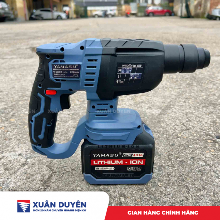 Máy khoan bê tông dùng pin 21V Yamasu YMS-MBT242CN