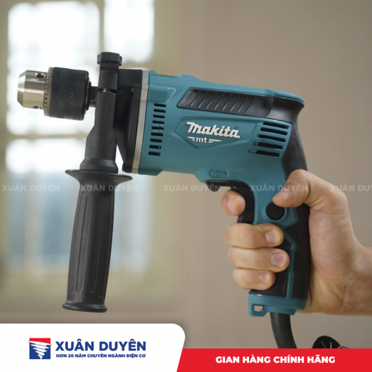 Máy khoan búa 26 phụ kiện Makita M8103KX2B (23MM, 430W)