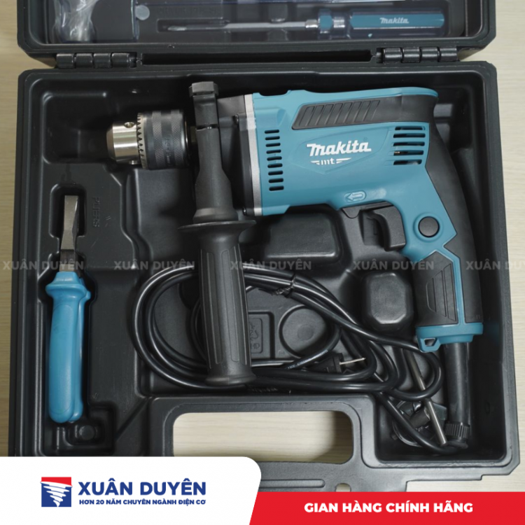 Máy khoan búa 26 phụ kiện Makita M8103KX2B (23MM, 430W)
