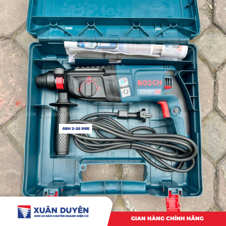 Máy khoan búa Bosch GBH 2-26 DRE (800W)