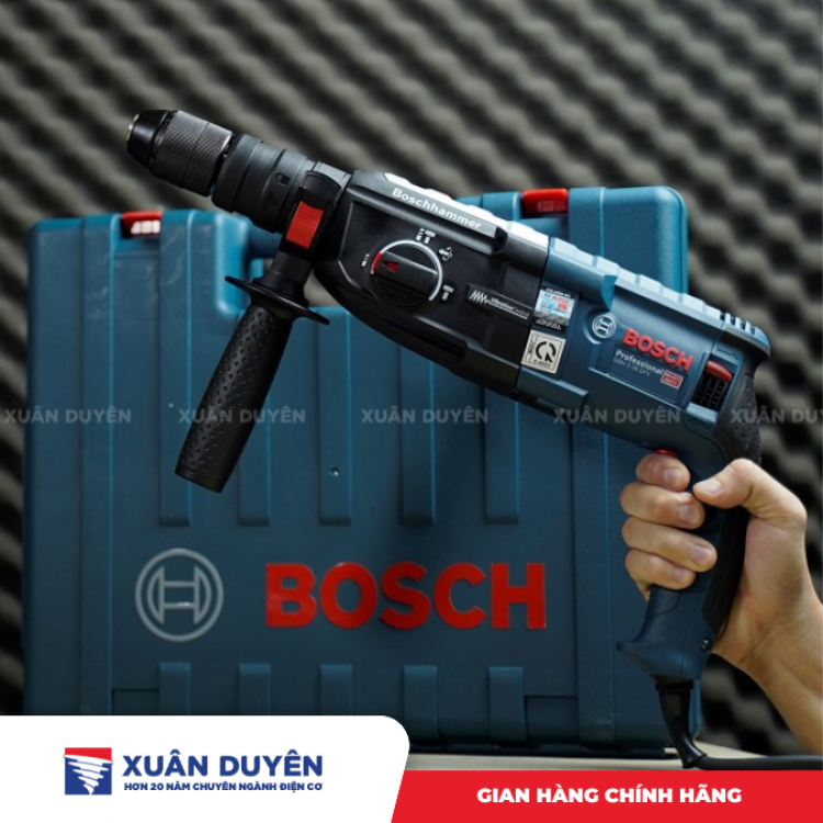 Máy khoan búa Bosch GBH 2-28 DFV (28MM, 820W) (gỡ được đầu gài)