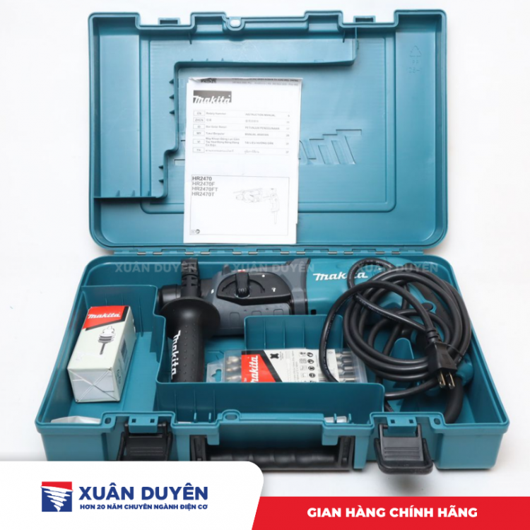 Máy khoan đa năng Makita HR2470X5 (24MM, 780W)
