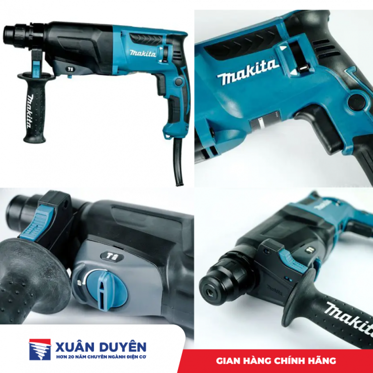 Máy khoan đa năng Makita HR2630X5 (26MM, 800W)