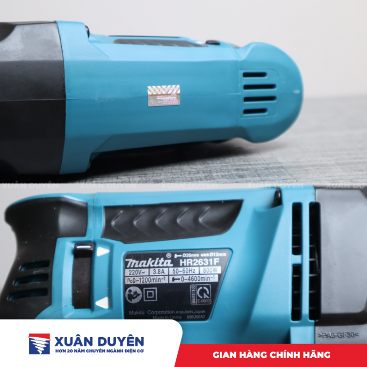 Máy khoan đa năng Makita HR2631FX5 (26MM, 800W)