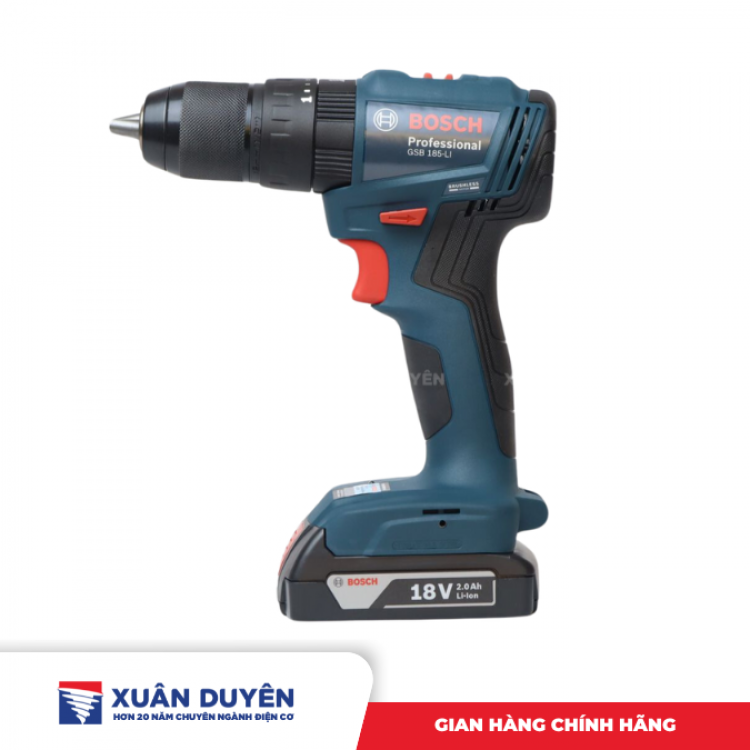 Máy khoan động lực dùng pin 18V Bosch GSB 185-LI