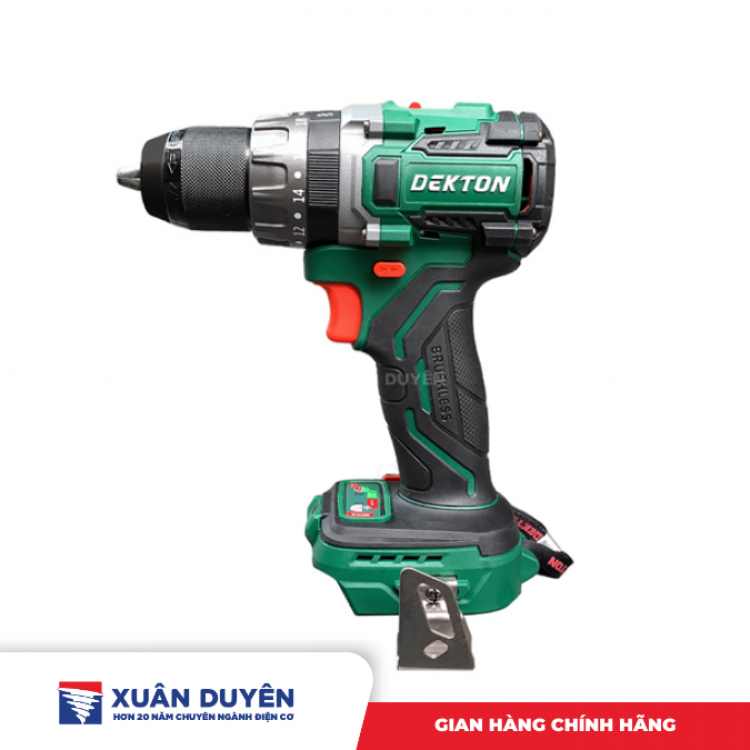 Máy khoan động lực dùng pin 21V Dekton M21-KB1385PRO (Chưa kèm pin sạc)