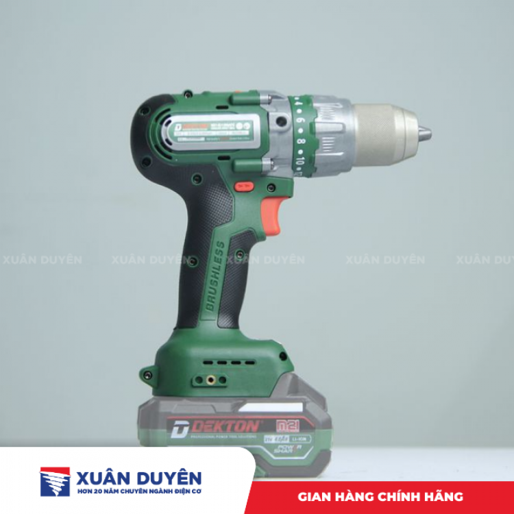Máy khoan động lực dùng pin 21V Dekton M21-ID1395ATC (Chưa kèm pin sạc)