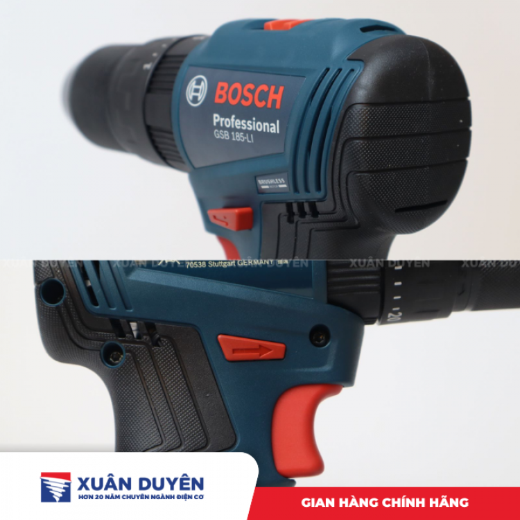 Máy khoan động lực dùng pin 18V Bosch GSB 185-LI