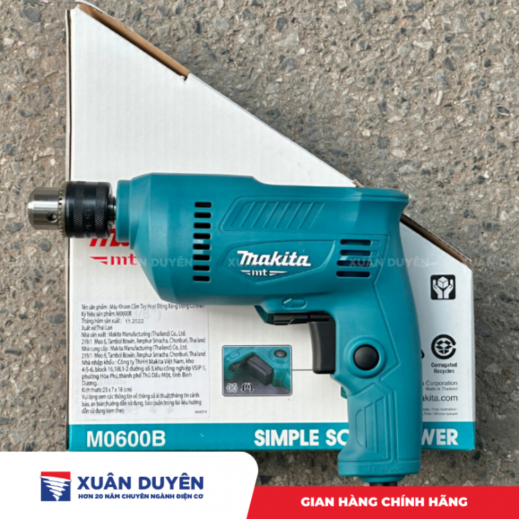 Máy khoan Makita M0600B (10MM, 350W)