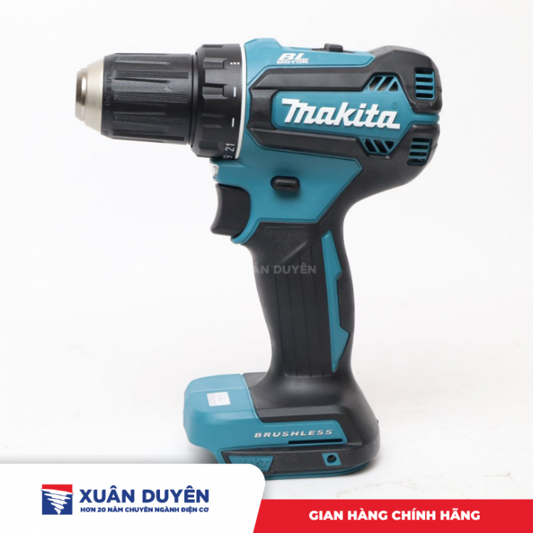 Máy khoan vặn vít dùng pin 18V Makita DDF485Z (BL) (Chưa kèm pin sạc)