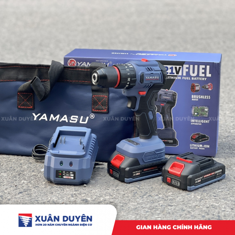 Máy khoan vít pin 21V Yamasu YMS-M10