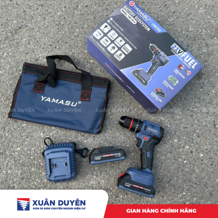 Máy khoan vít pin 21V Yamasu YMS-M10