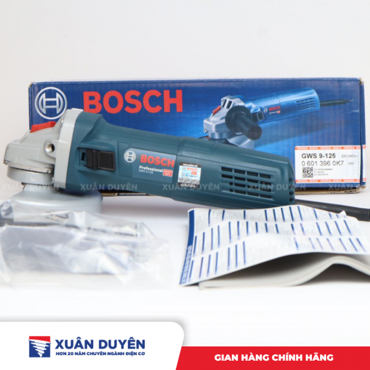 Máy mài góc Bosch GWS 9-125 (125MM, 900W)