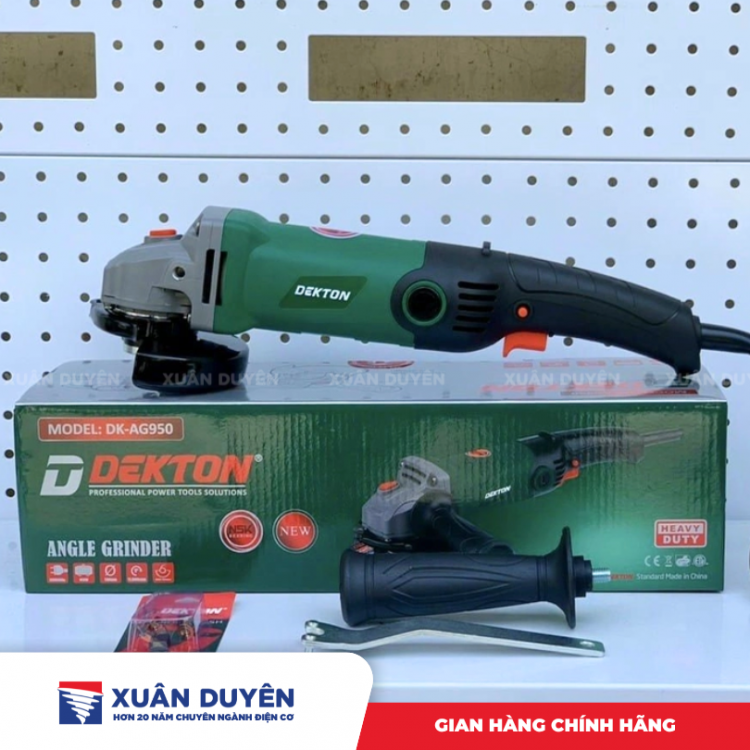 Máy mài góc Dekton DK-AG950 950W (100MM, 950W) (có điều chỉnh tốc độ)
