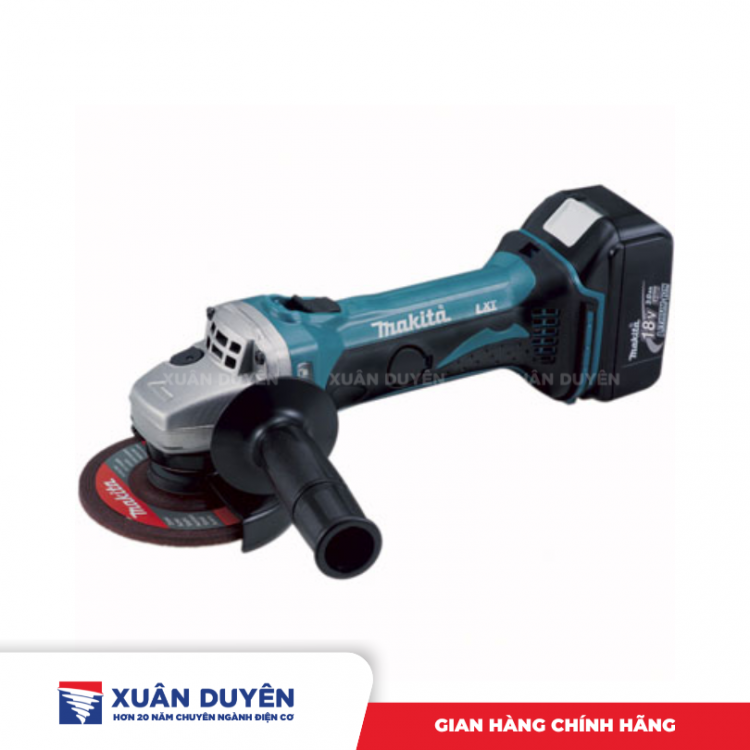 Máy mài góc dùng pin 18V Makita DGA404RME (Chưa kèm pin sạc)