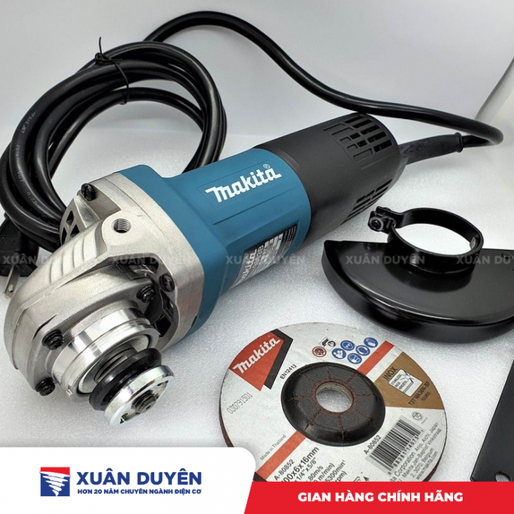 Máy mài góc Makita 9553NB (100MM, 710W, Công tắc trượt)