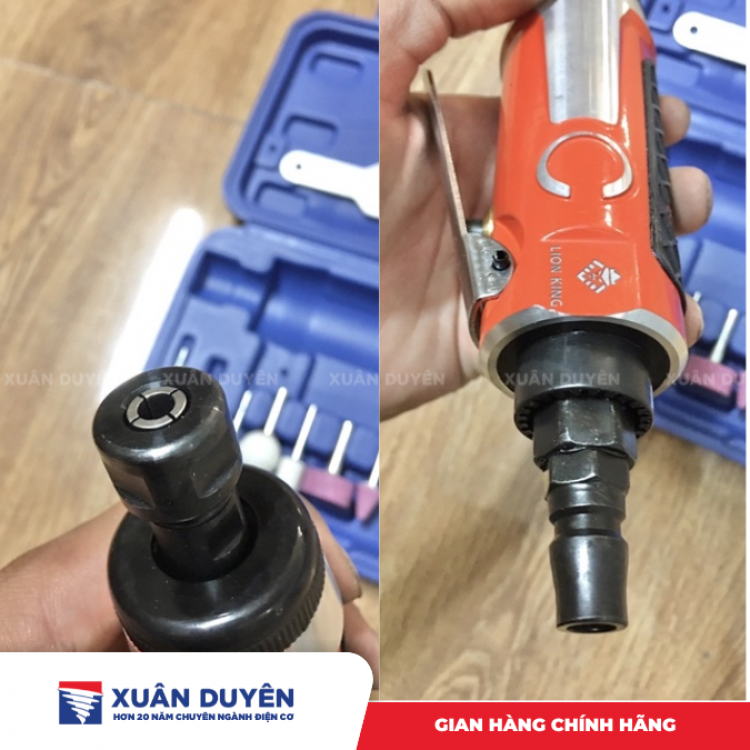 Máy mài hơi xác lớn 6mm 8018T (hộp nhựa vuông)