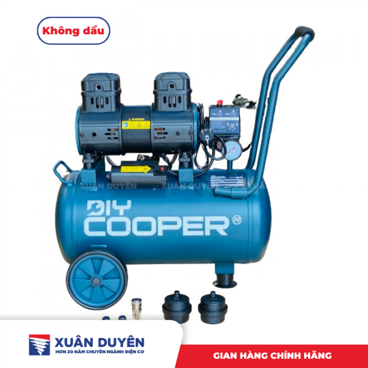 Máy nén khí không dầu 24L Cooper CF24 (nhanh tua)