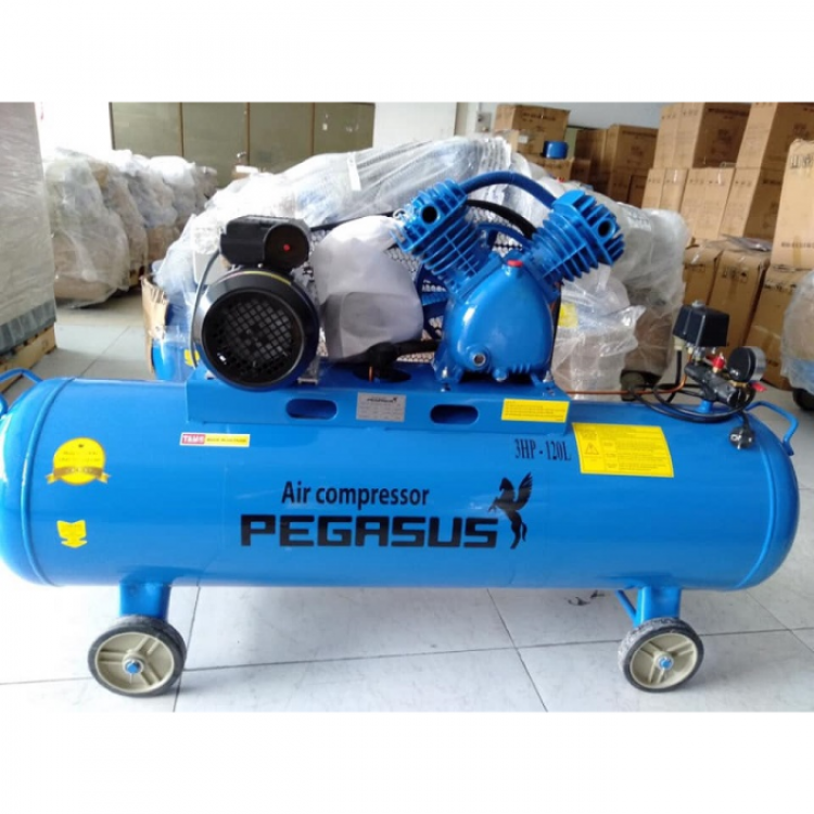 Máy nén khí Pegasus coro 3HP (TM-V-0.25/8-120L)