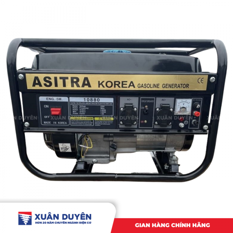 Máy phát điện chạy xăng 3KW Asitra AST10880