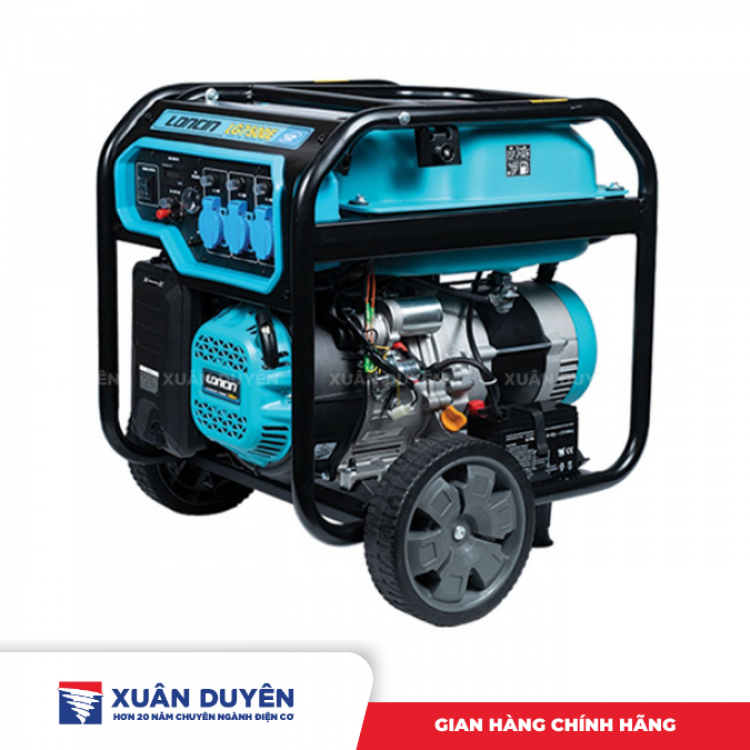 Máy phát điện chạy xăng 5.5KW Loncin LG7500E có đề