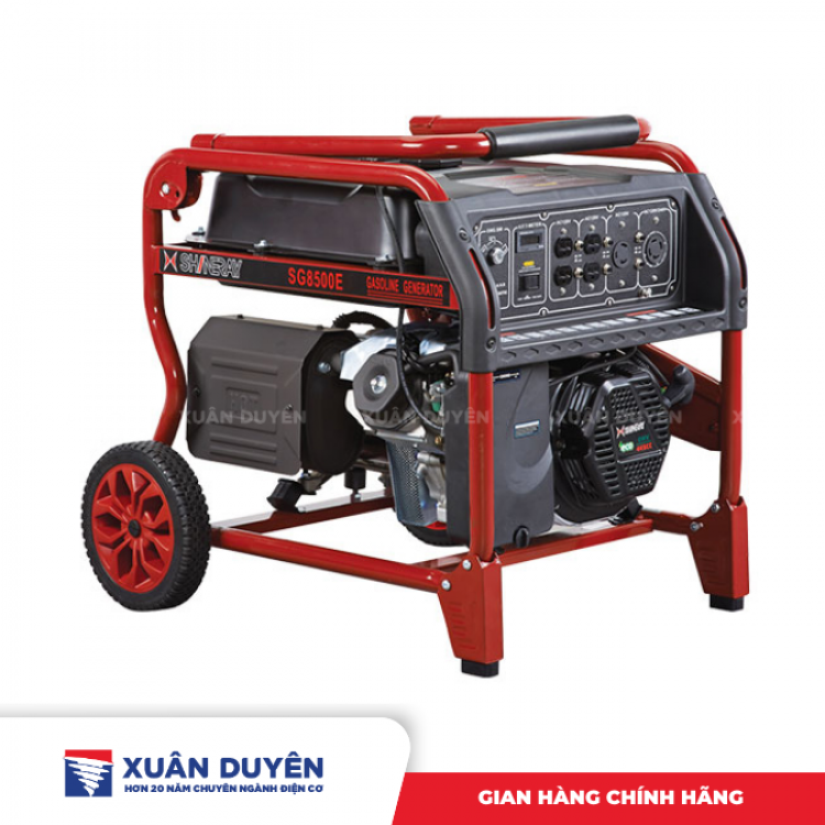 Máy phát điện chạy xăng 7KW Shineray SG8500E có đề