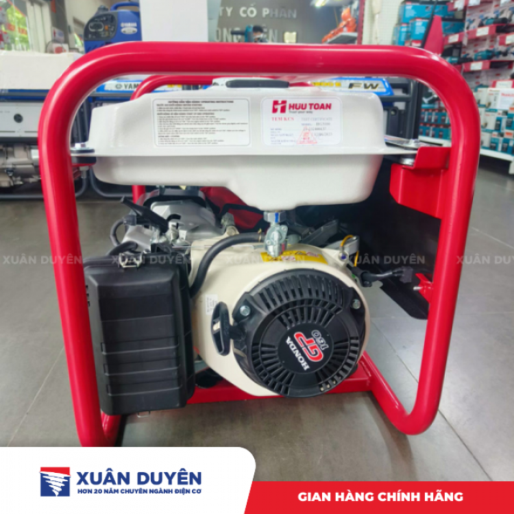 Máy phát điện công suất 2.3KVA Honda Hữu Toàn SH3100