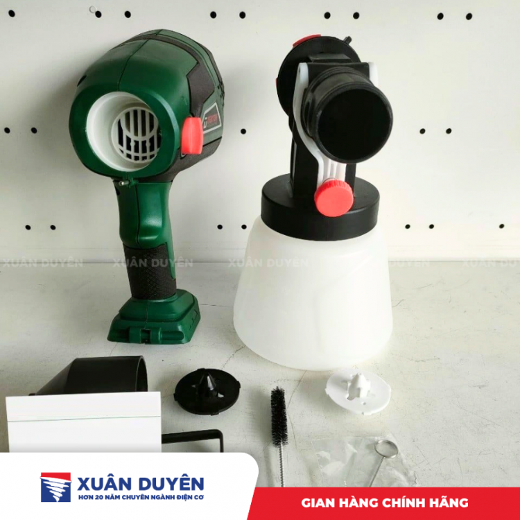 Máy phun sơn dùng pin Dekton D21-MPS1000 (Chưa kèm pin sạc)