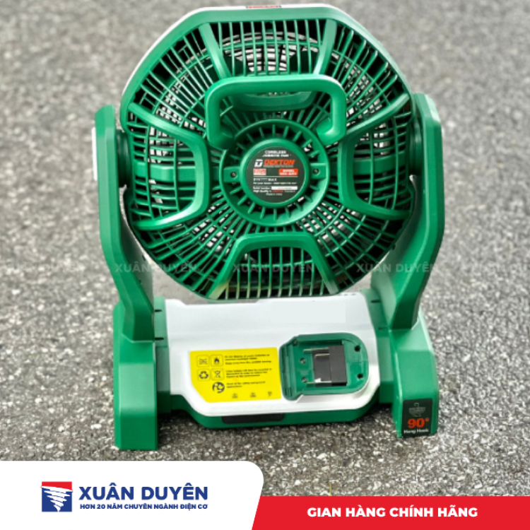 Máy quạt dùng pin 21V Dekton M21-Q255