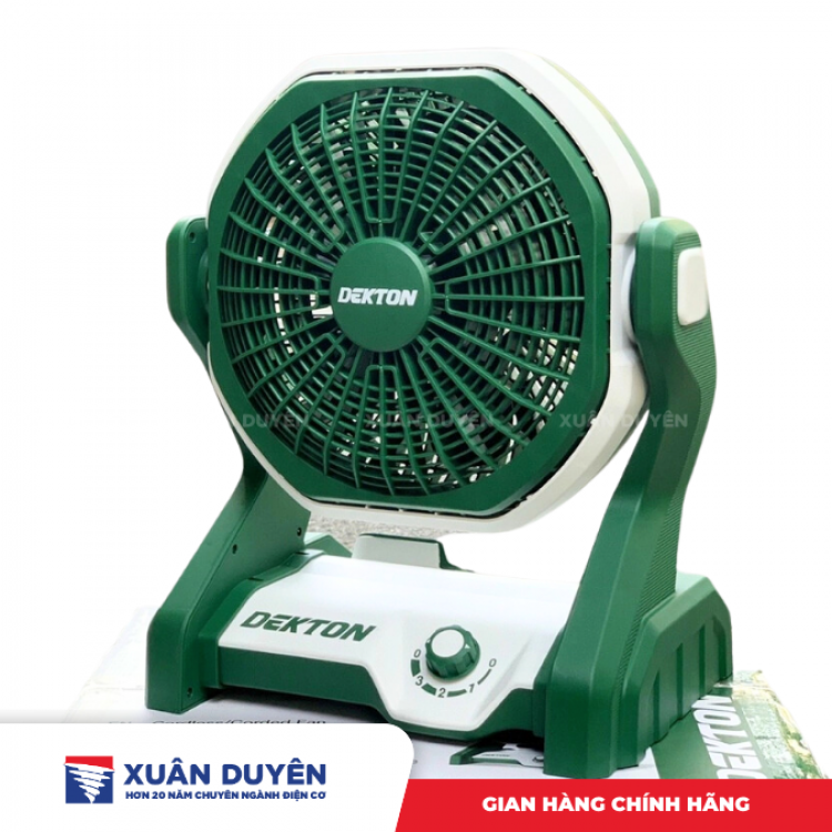 Máy quạt dùng pin 21V Dekton M21-Q255