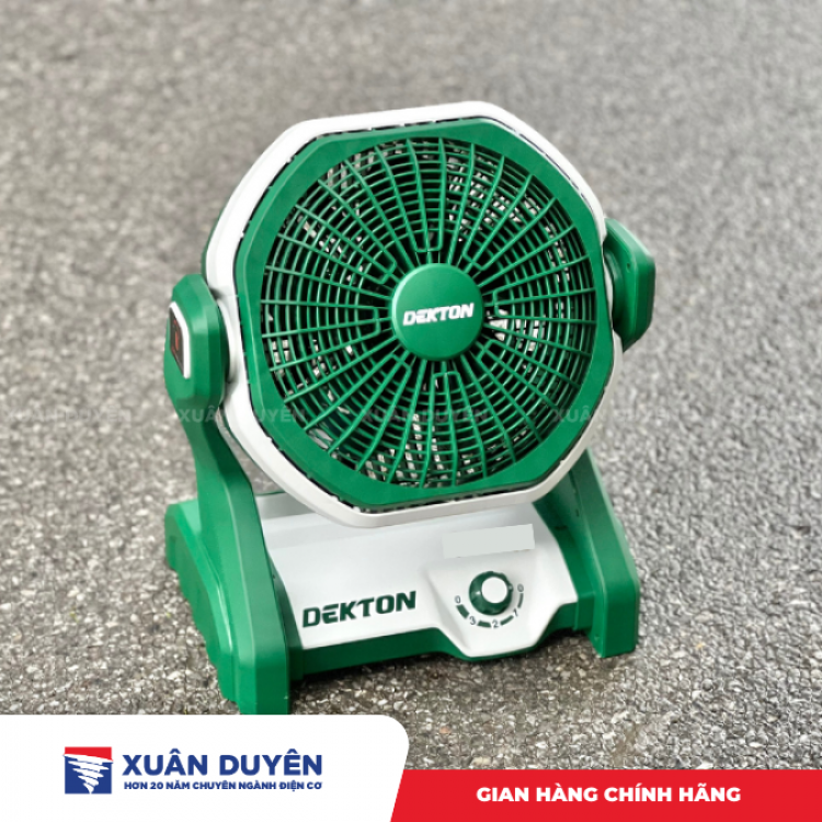 Máy quạt dùng pin 21V Dekton M21-Q255