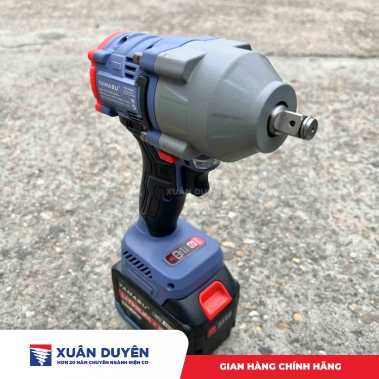 Máy siết mở bu lông dùng pin 21V Yamasu YMS-M800BL