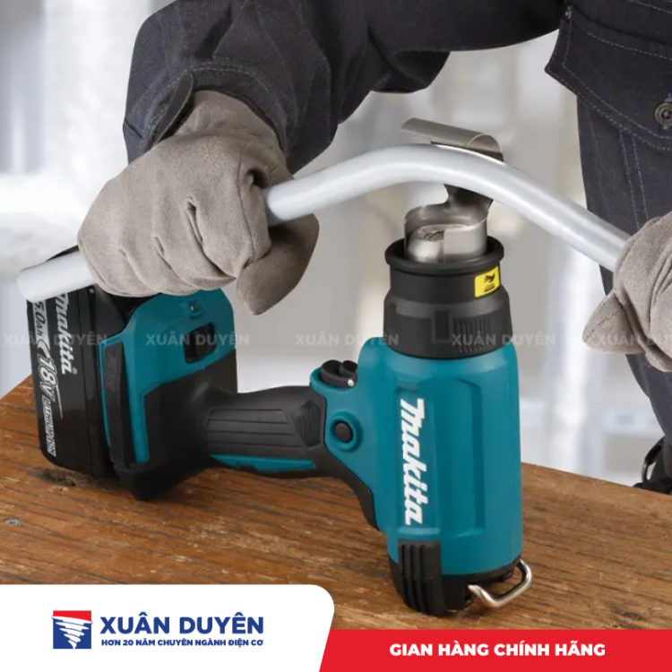 Máy thổi hơi nóng dùng pin 18V Makita DHG181ZK (Chưa kèm pin sạc)