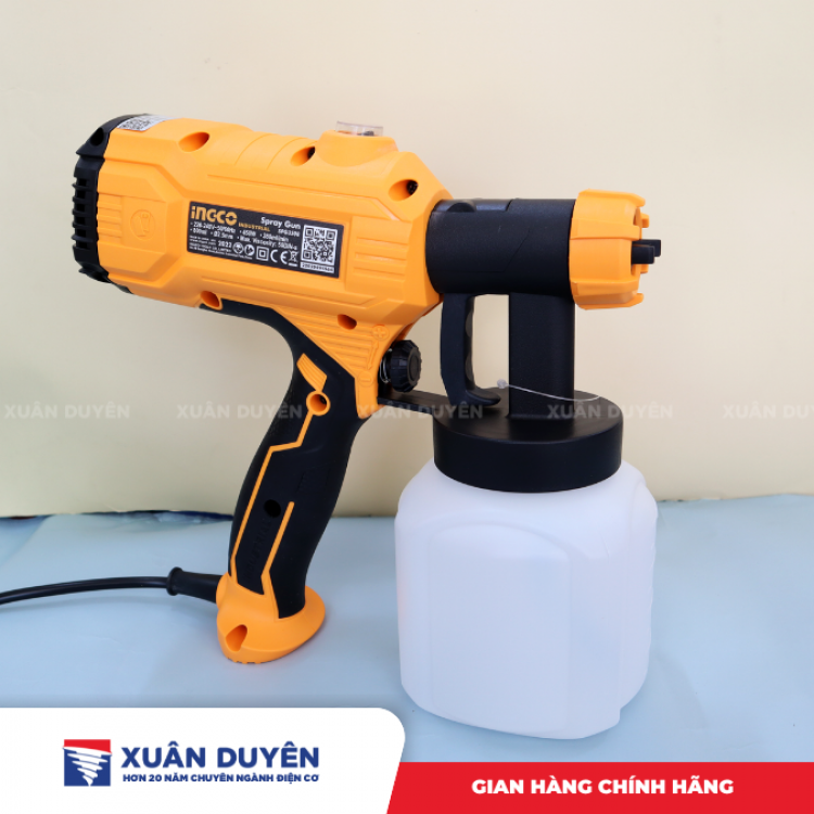 Súng phun sơn điện Ingco SPG3508