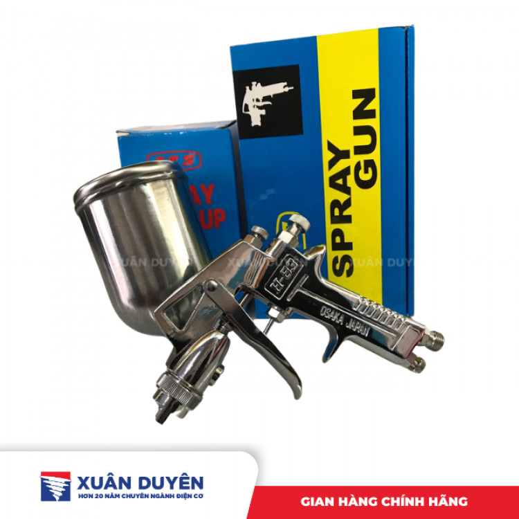 Súng phun sơn Osaka H83 (bình inox)