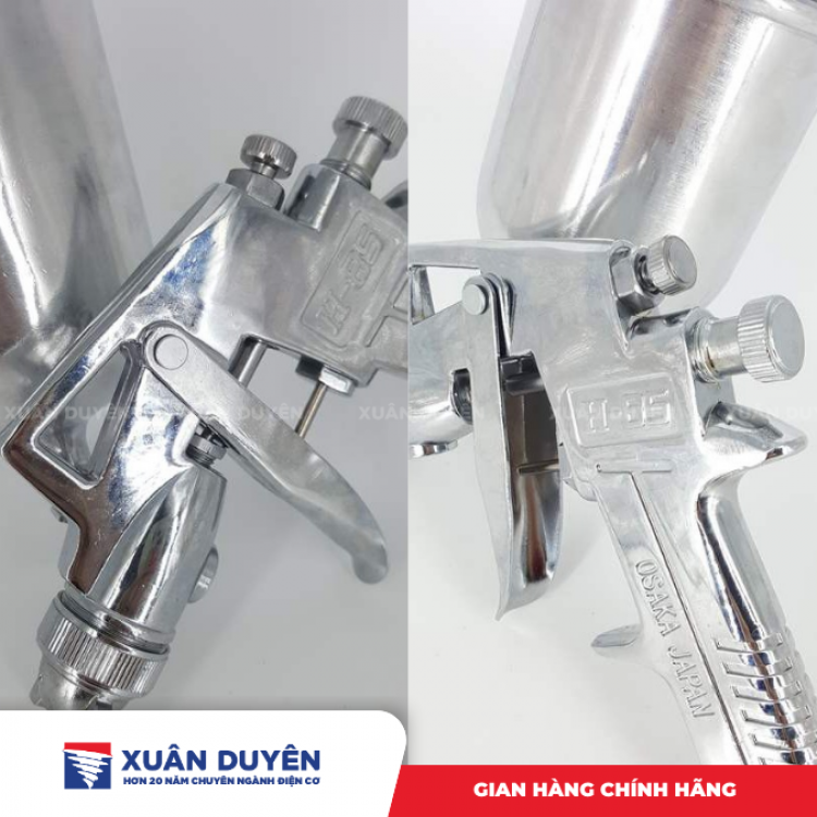 Súng phun sơn Osaka H85 (bình inox)