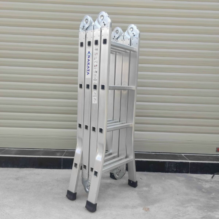 Thang nhôm xếp 4 bậc Nakata VN404 (4m7)