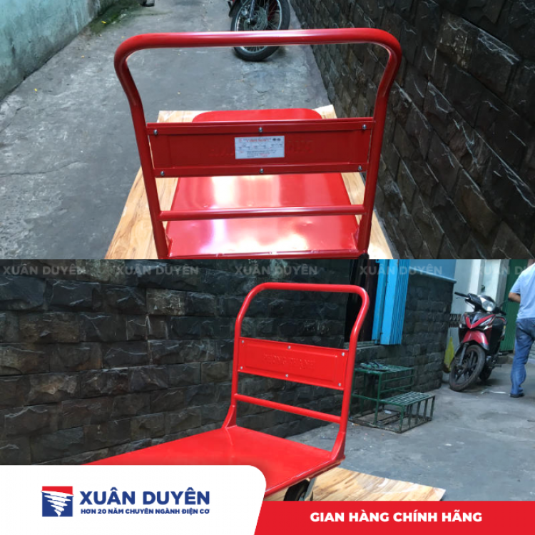 Xe đẩy hàng 4 bánh Phong Thạnh XTH 130T (300kg)